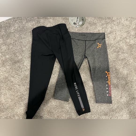 Orangetheory Black and Gray Women's Pants - Picture 1 of 1